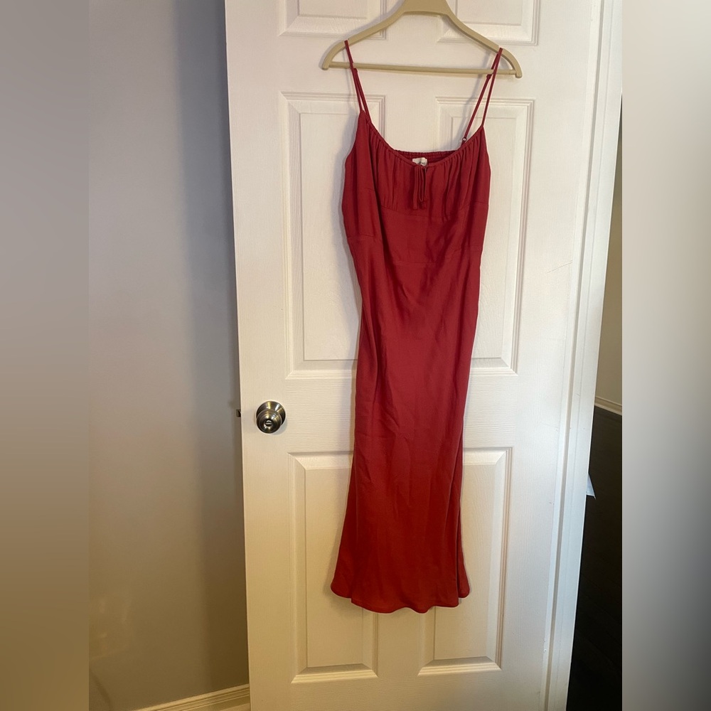 Wilfred Red Midi Dress